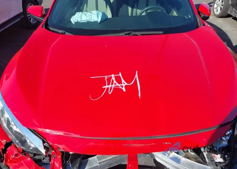 2017 Honda Civic Lx из США, поврежденный, VIN 2HGFC4B57HH308549